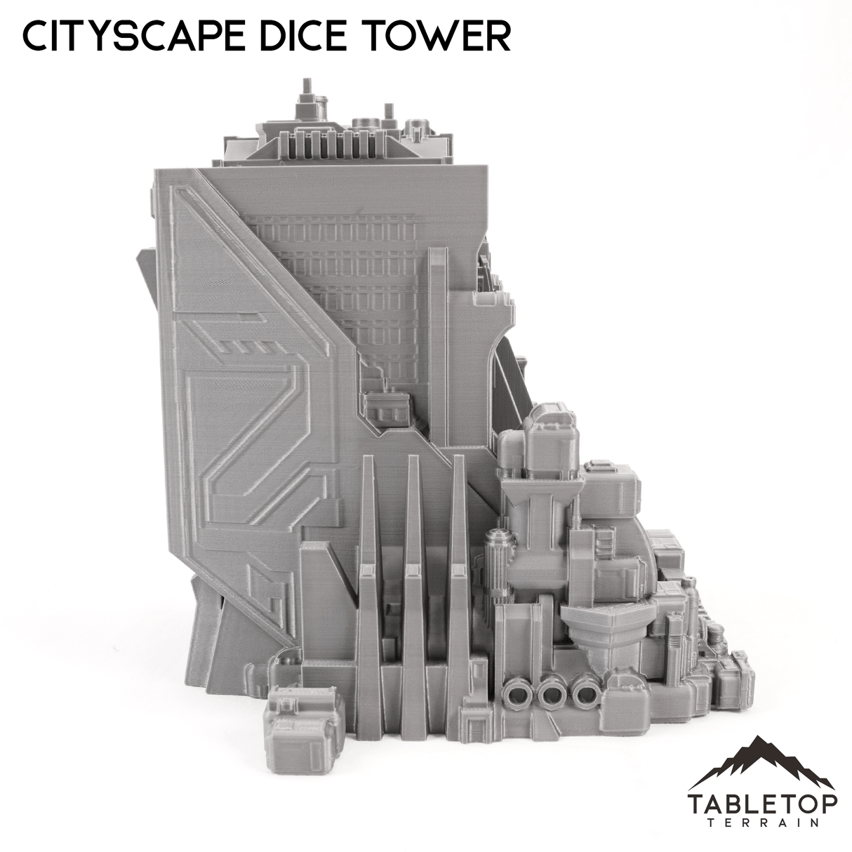 6mm Sci-Fi Cityscape Dice Tower Terrain