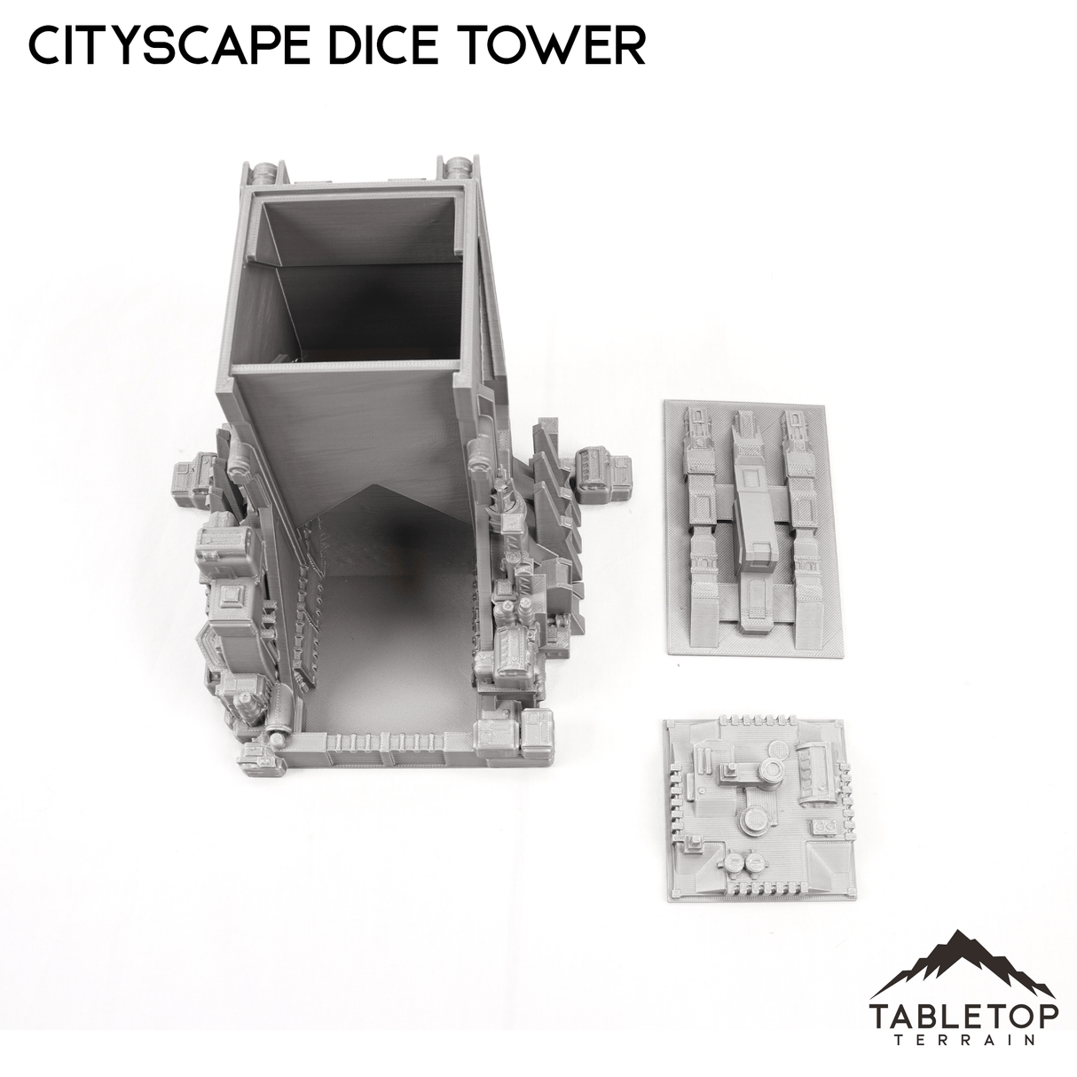 6mm Sci-Fi Cityscape Dice Tower Terrain