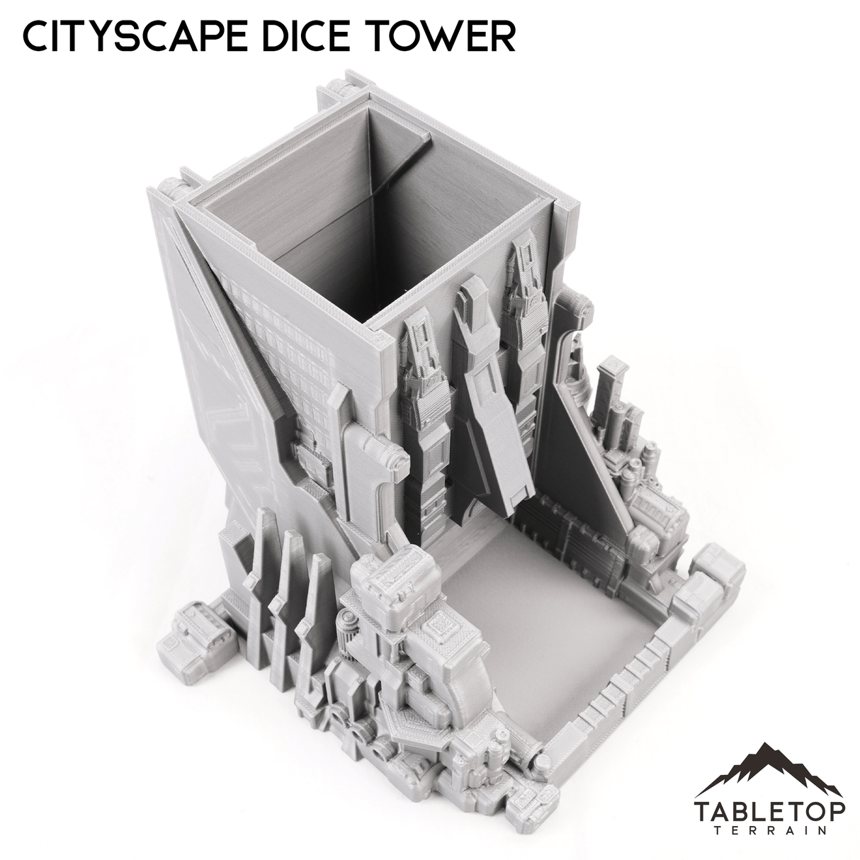 6mm Sci-Fi Cityscape Dice Tower Terrain