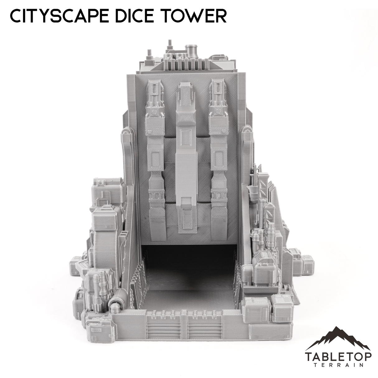 6mm Sci-Fi Cityscape Dice Tower Terrain