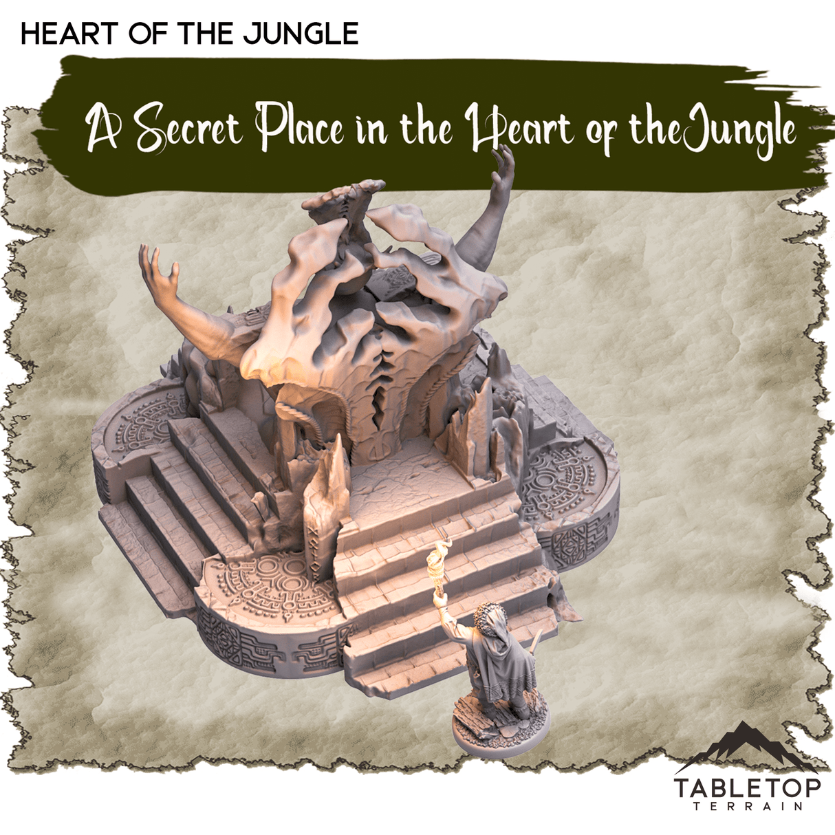 A Secret Place in the Heart of the Jungle - Thematic Dungeon Terrain
