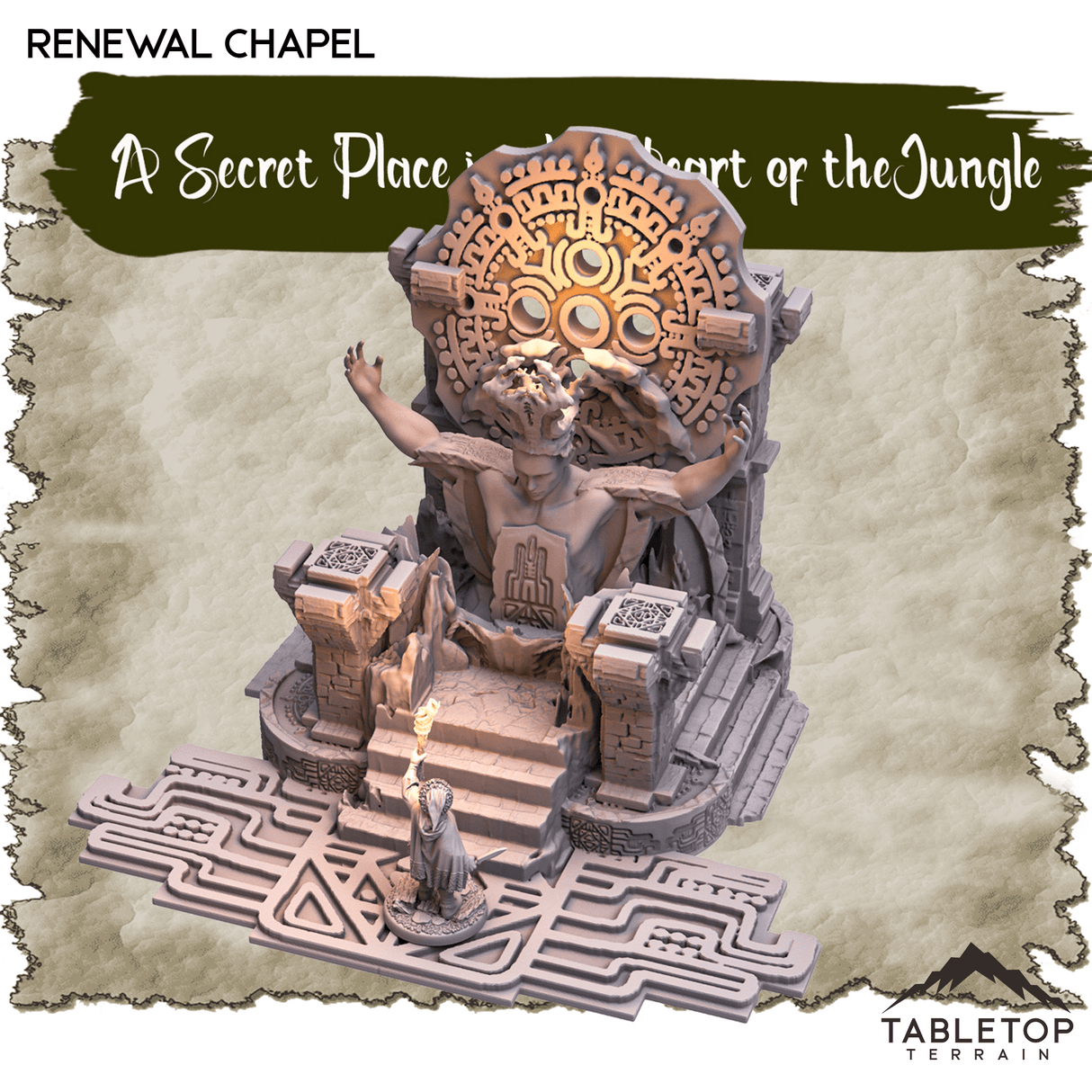 A Secret Place in the Heart of the Jungle - Thematic Dungeon Terrain