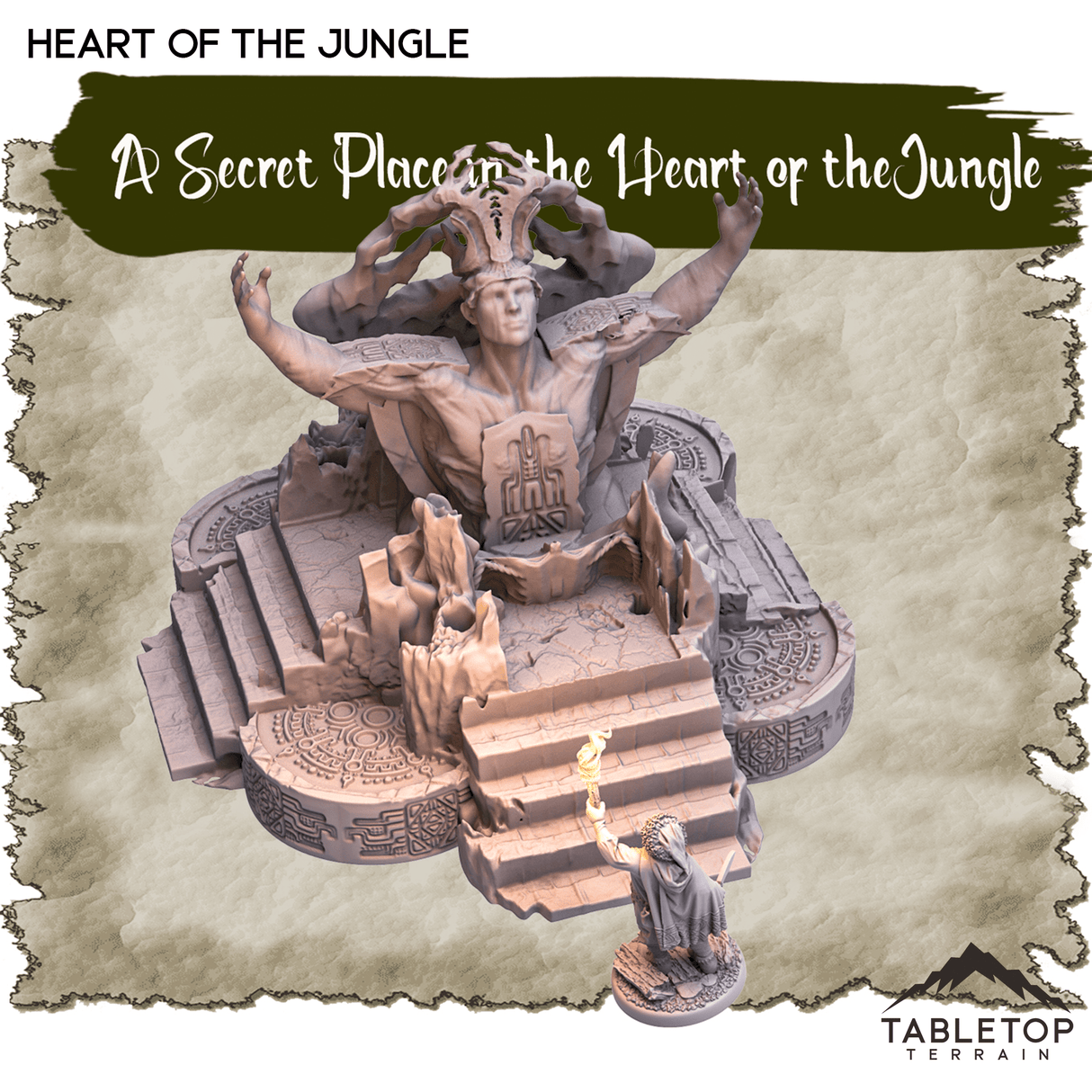 A Secret Place in the Heart of the Jungle - Thematic Dungeon Terrain