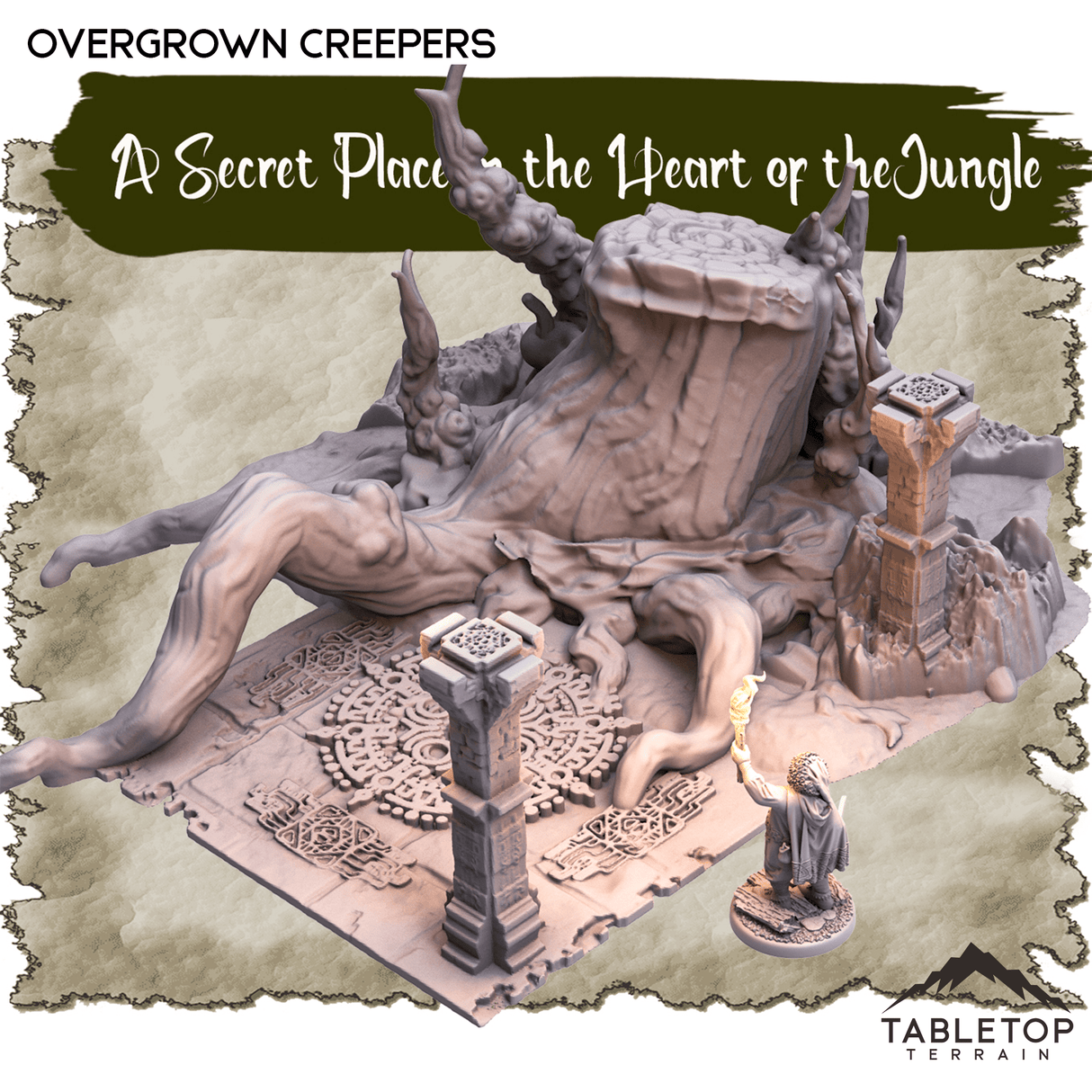 A Secret Place in the Heart of the Jungle - Thematic Dungeon Terrain