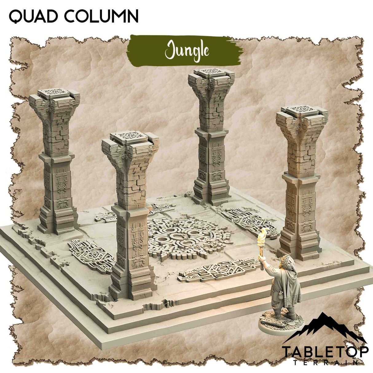 A Trek Through the Jungle - Thematic Dungeon Terrain