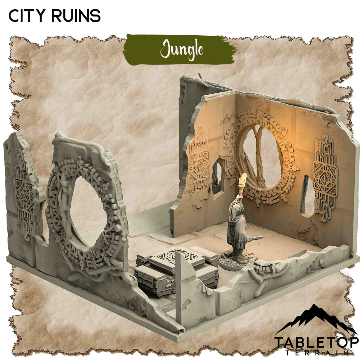 A Trek Through the Jungle - Thematic Dungeon Terrain