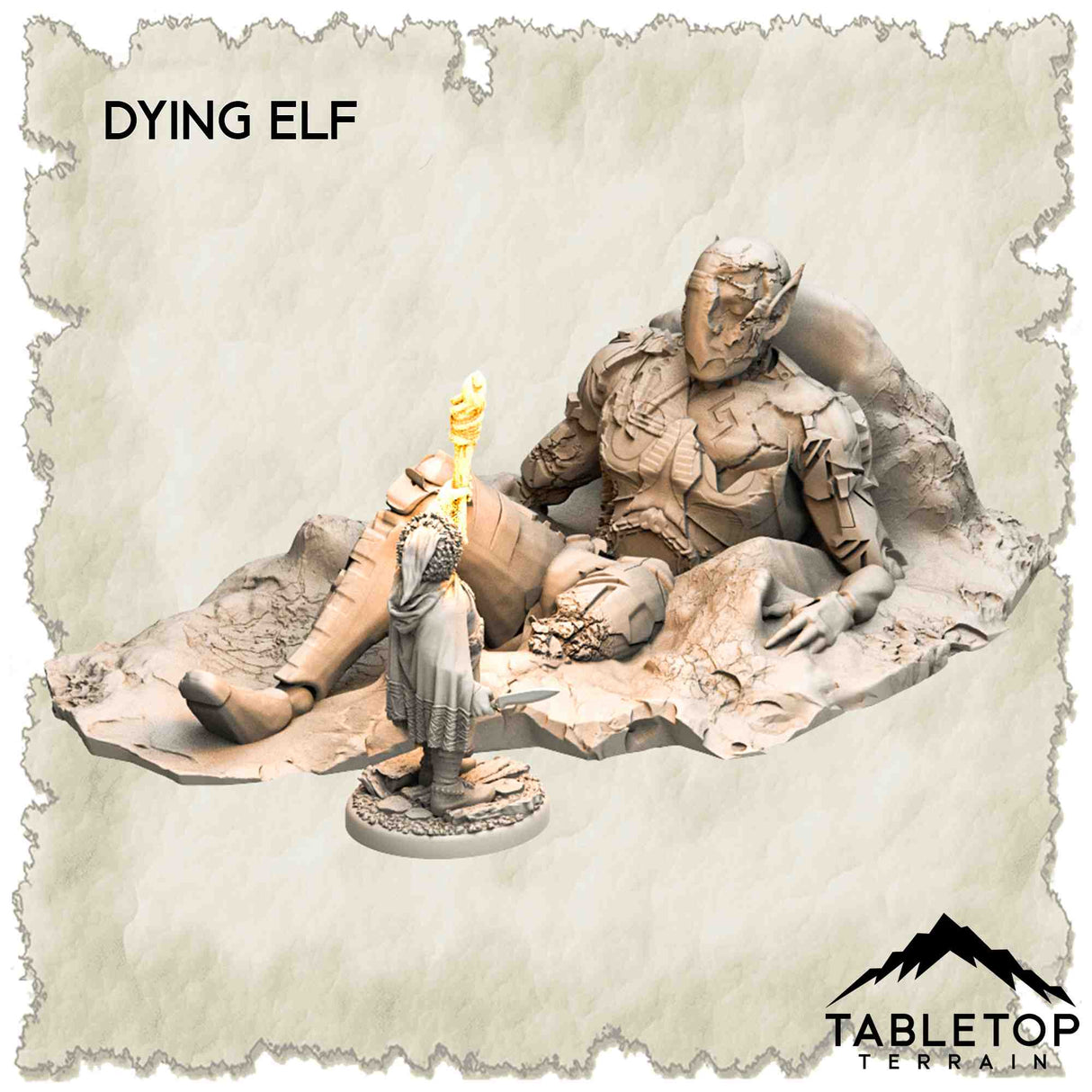 Abandoned Base of Space Elves - Thematic Dungeon Terrain