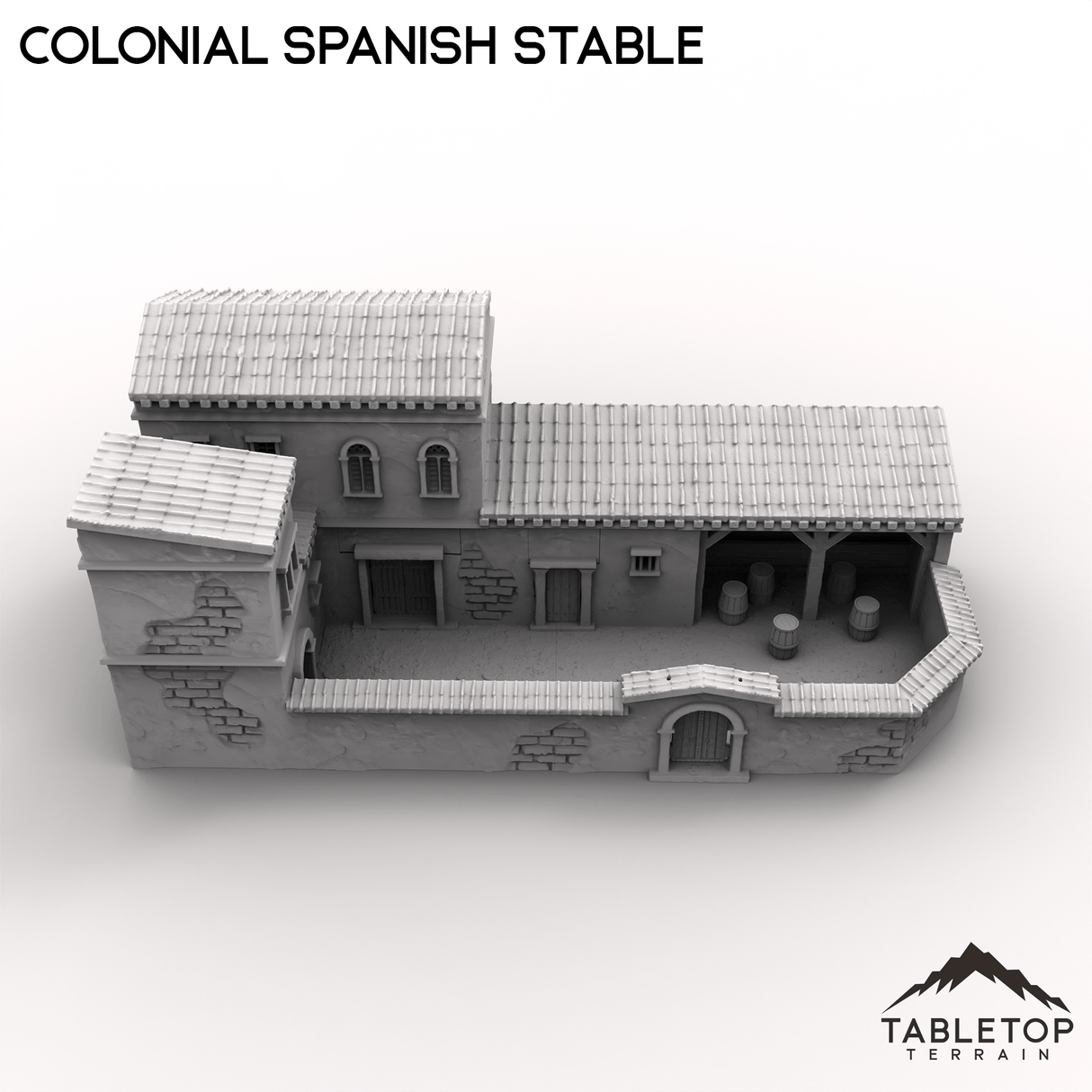 Colonial Spanish Stable