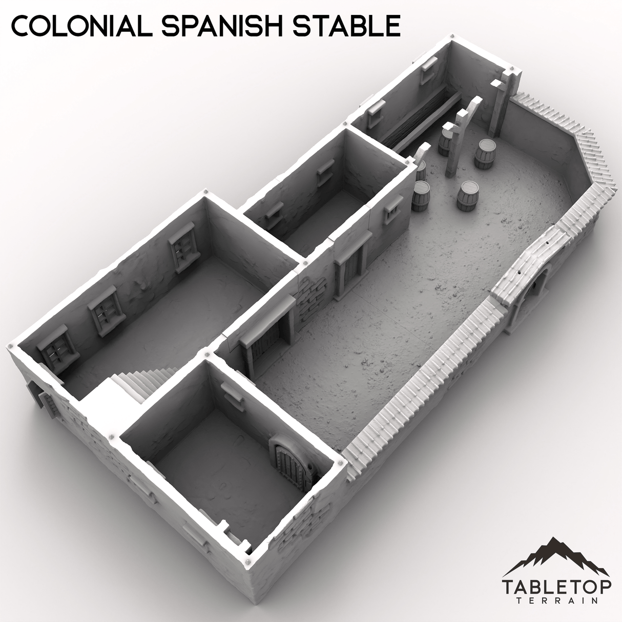 Colonial Spanish Stable