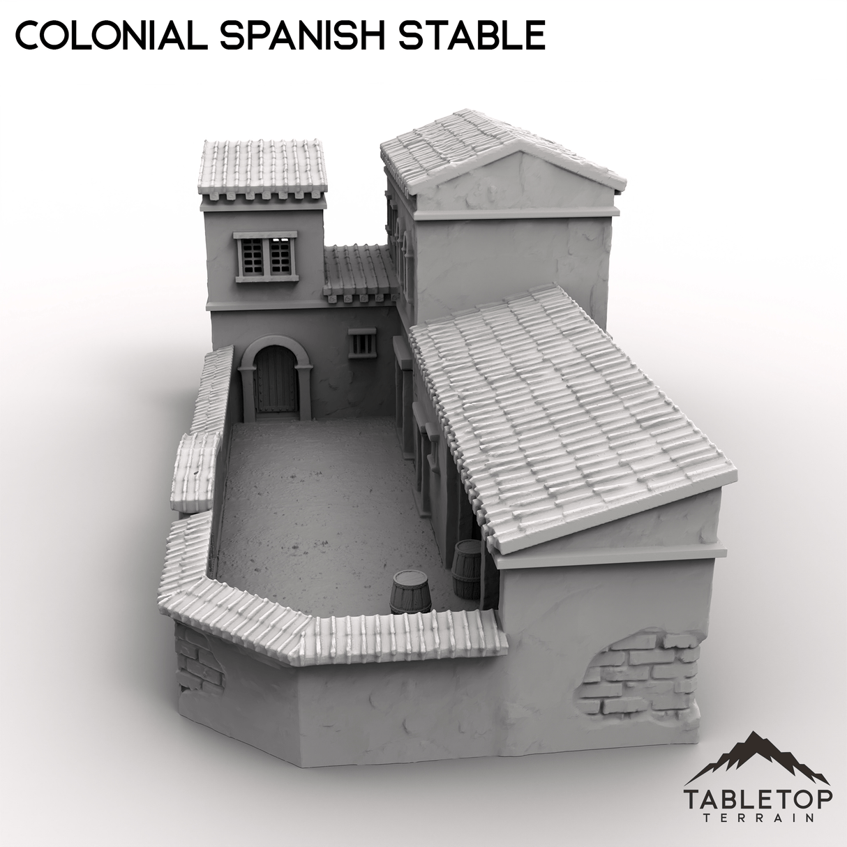 Colonial Spanish Stable