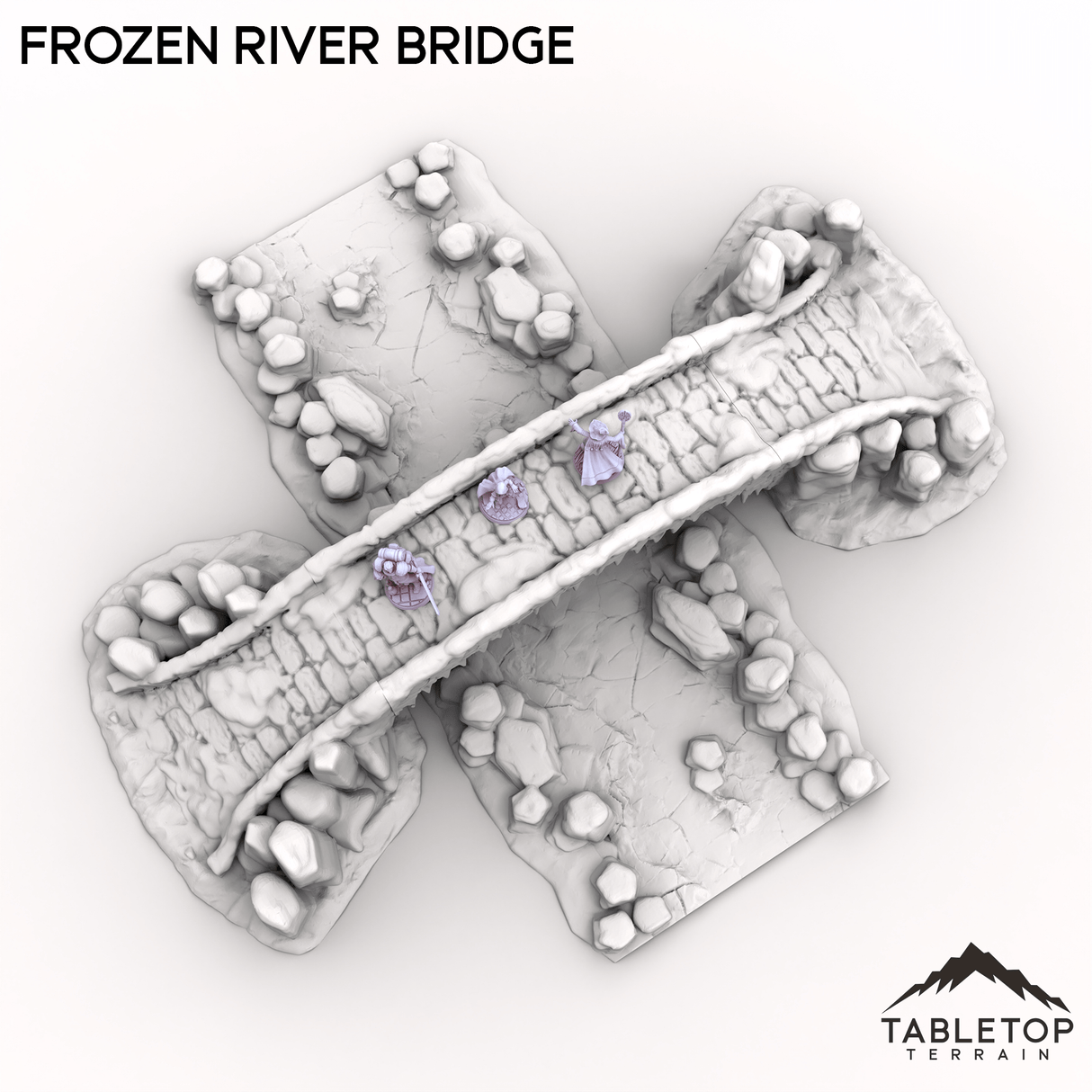 Frozen River Bridge