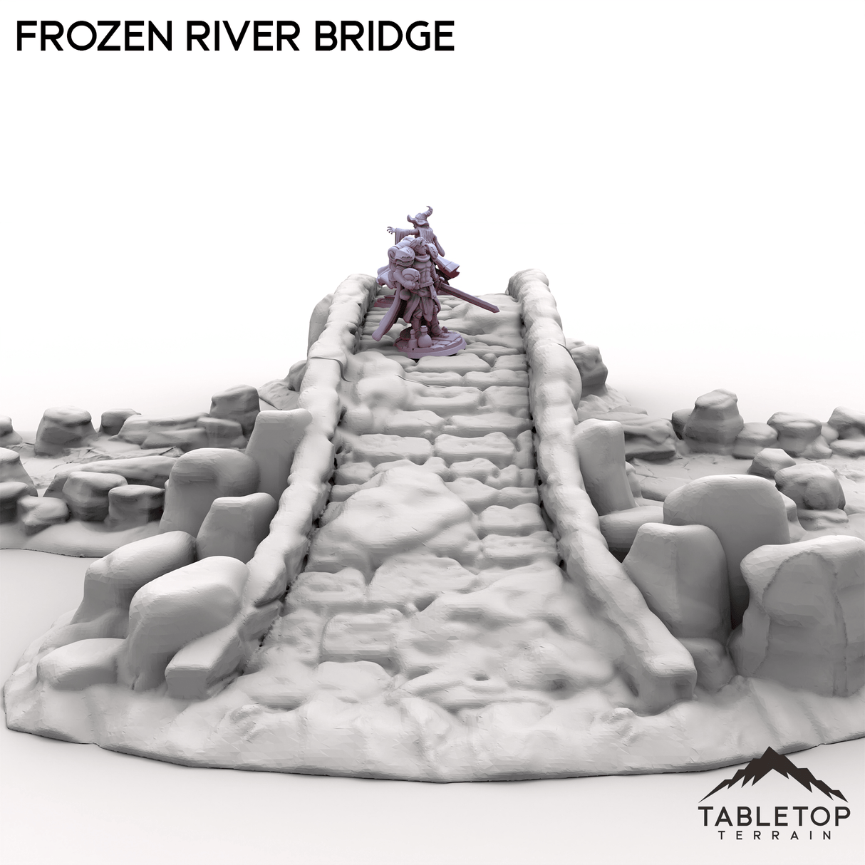 Frozen River Bridge