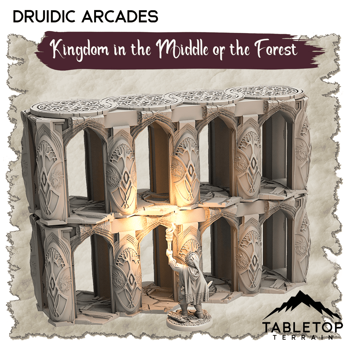 Kingdom in the Middle of the Forest - Thematic Dungeon Terrain
