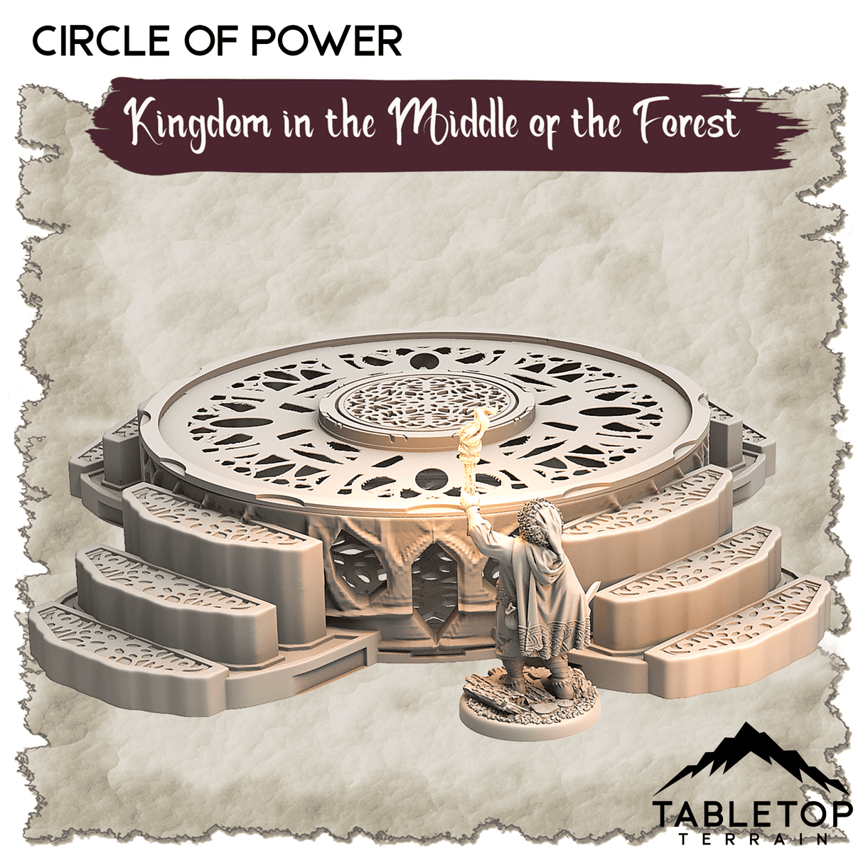 Kingdom in the Middle of the Forest - Thematic Dungeon Terrain