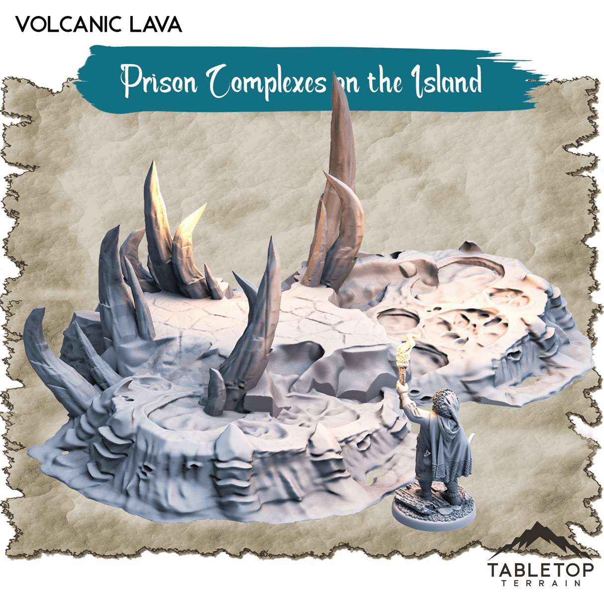 Prison Complexes on the Island - Thematic Dungeon Terrain