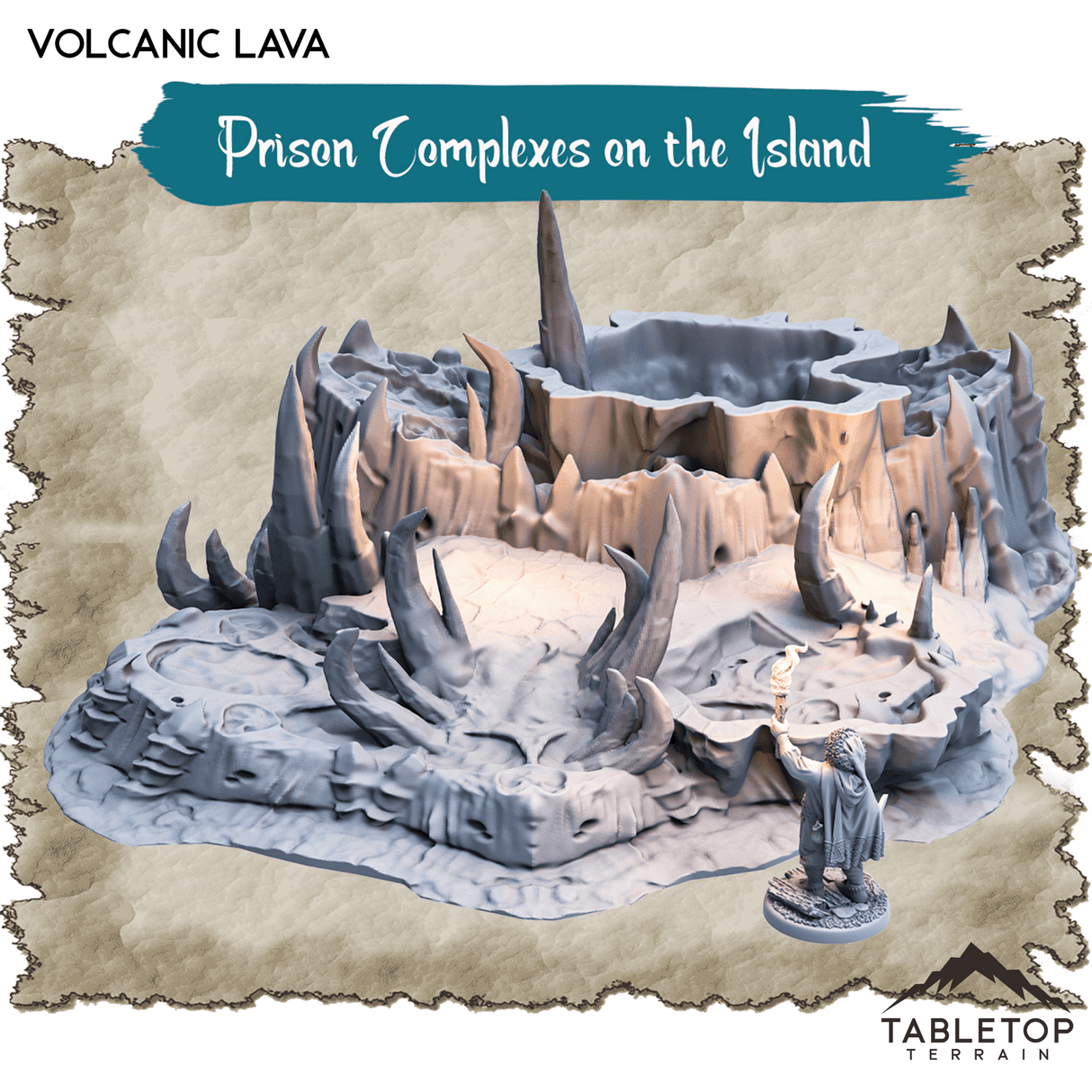 Prison Complexes on the Island - Thematic Dungeon Terrain