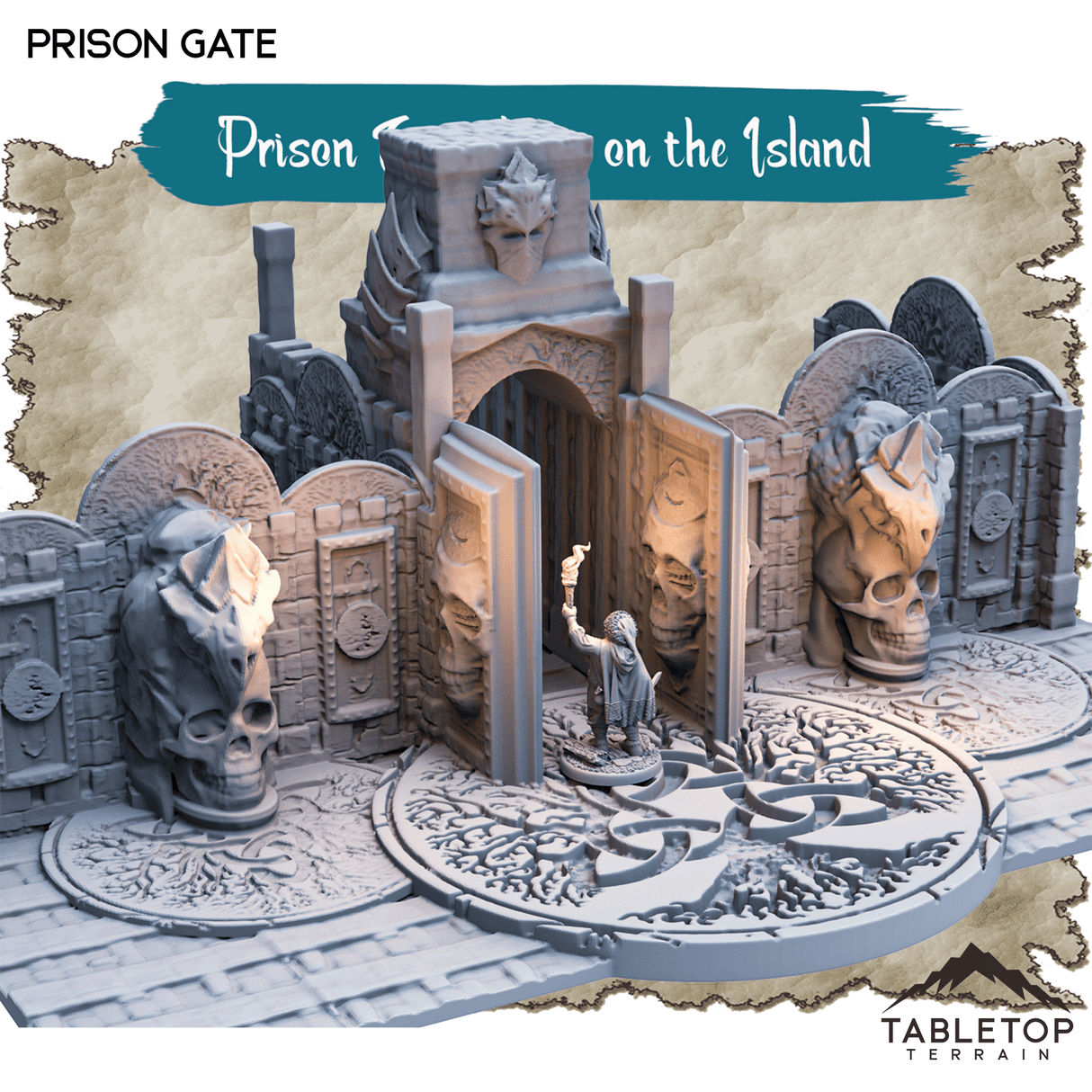 Prison Complexes on the Island - Thematic Dungeon Terrain