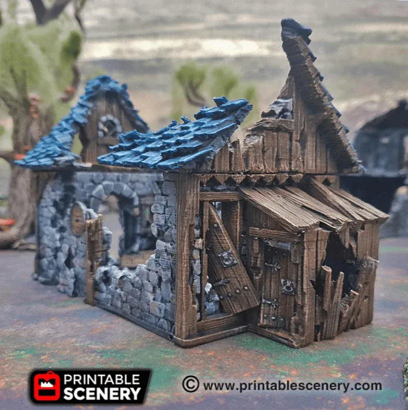 Ruined Blacksmith - Fantasy Ruins