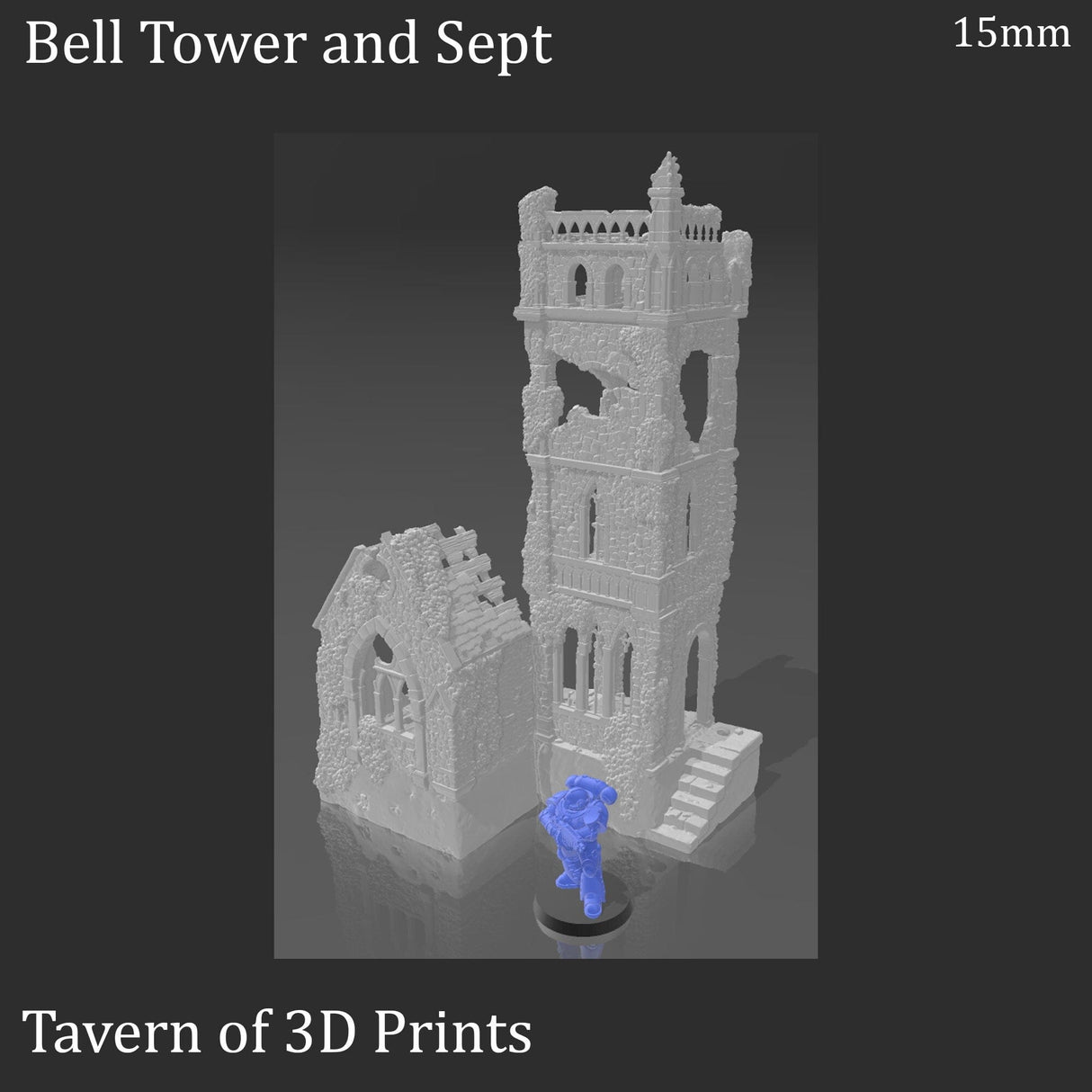 Ruined Church - Bell Tower and Sept