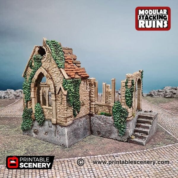 Ruined Church - Bell Tower and Sept