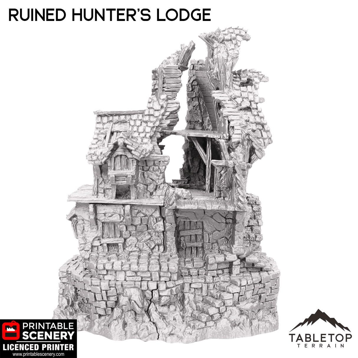 Ruined Hunter's Lodge - Hagglethorn Hollow - Fantasy Ruins