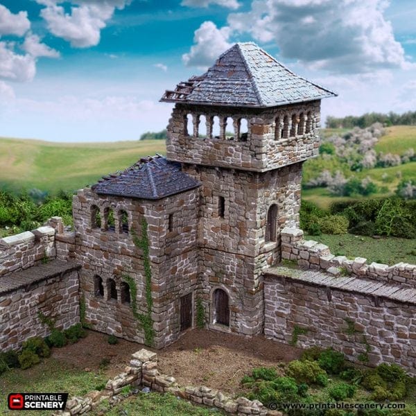 Ruined King's Quarters - Country & King - Fantasy Historical Ruins