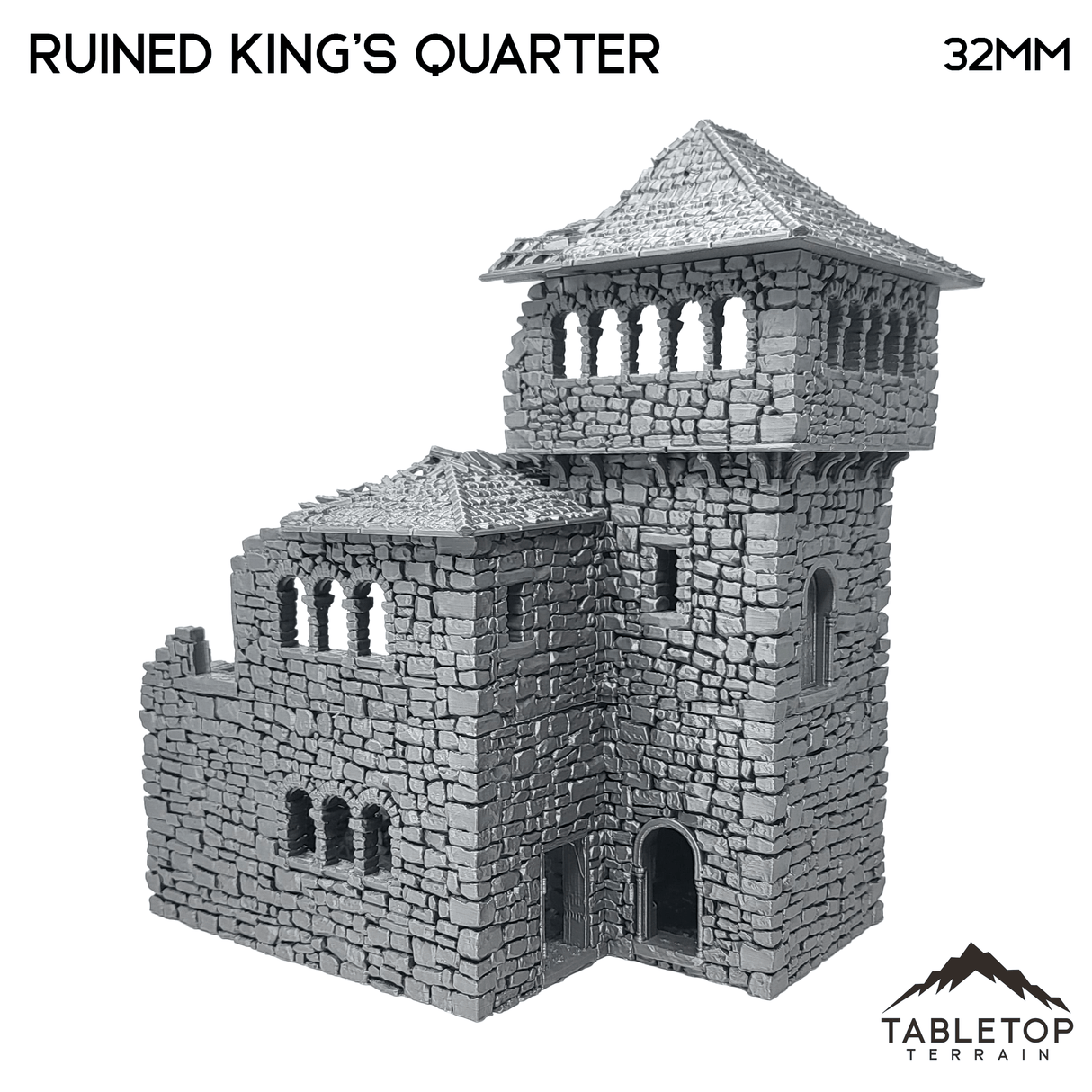Ruined King's Quarters - Country & King - Fantasy Historical Ruins