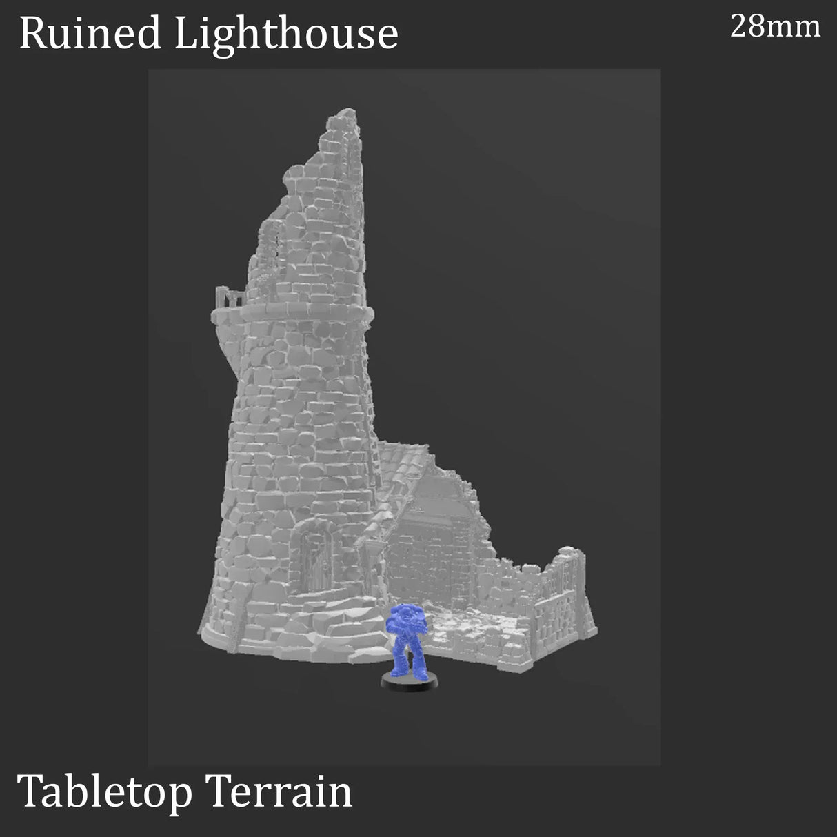 Ruined Lighthouse - Fantasy Ruins