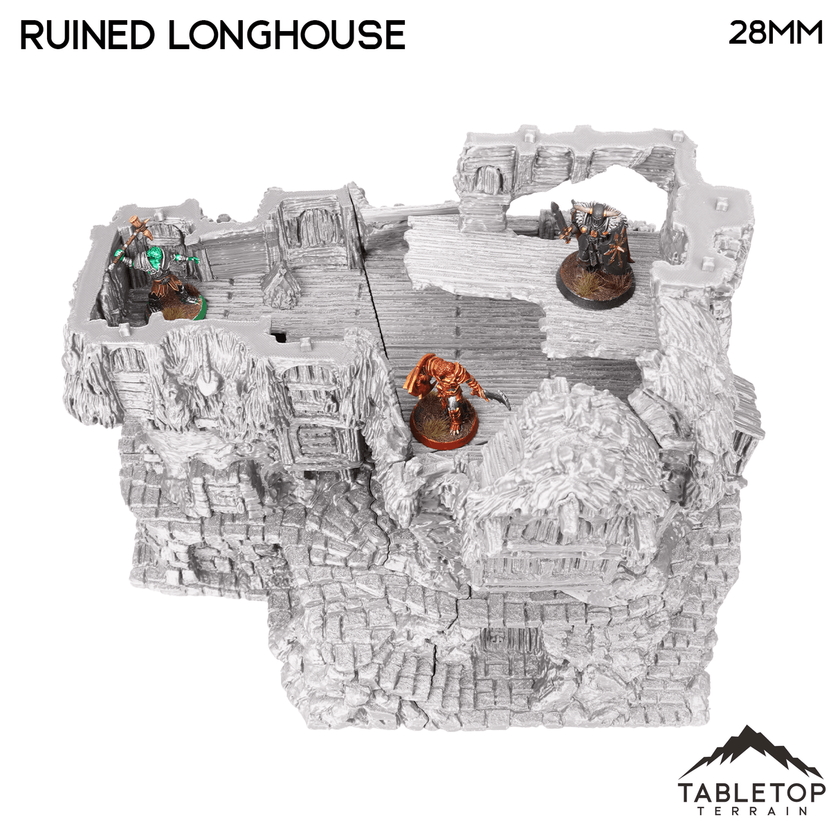 Ruined Longhouse - Hagglethorn Hollow - Fantasy Ruins