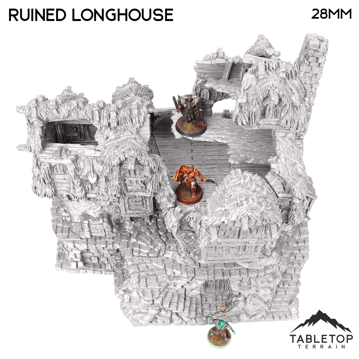 Ruined Longhouse - Hagglethorn Hollow - Fantasy Ruins