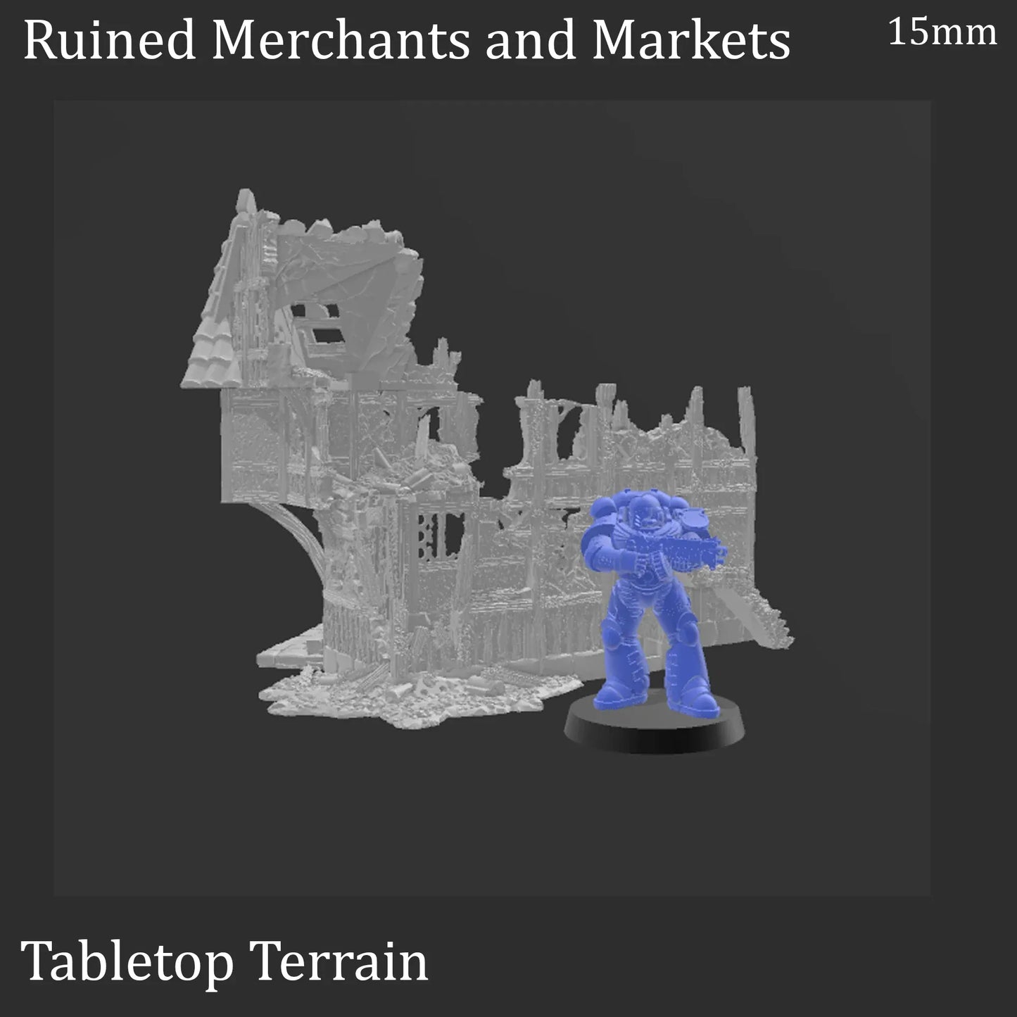 Ruined Merchants & Markets - Fantasy Ruins