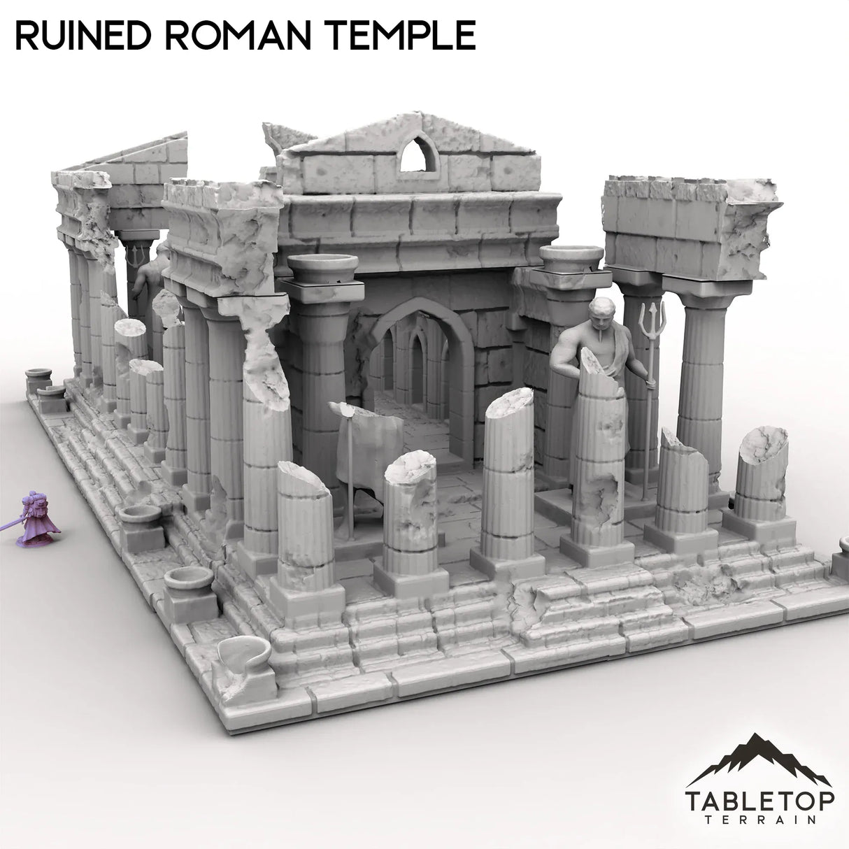 Ruined Roman Temple