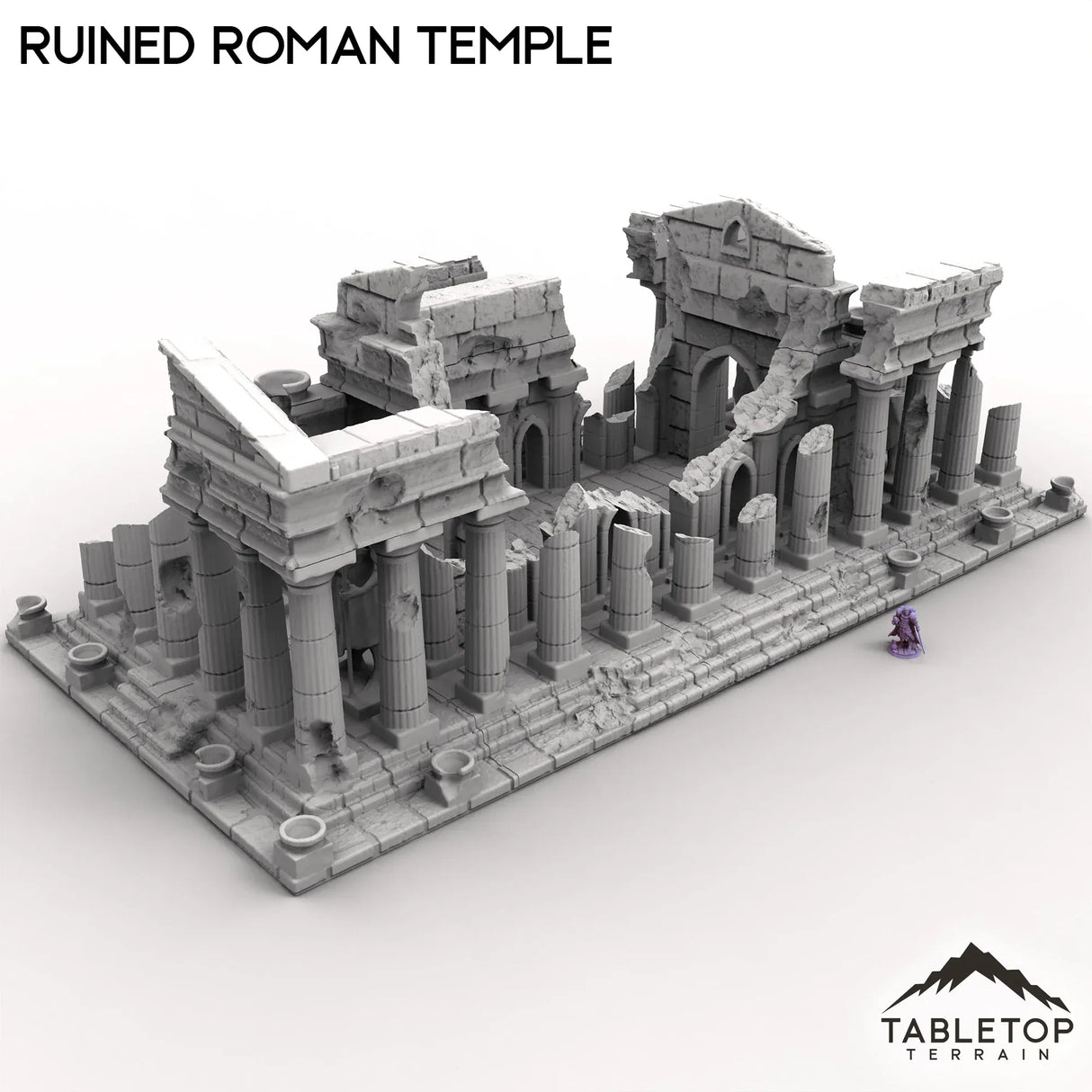 Ruined Roman Temple