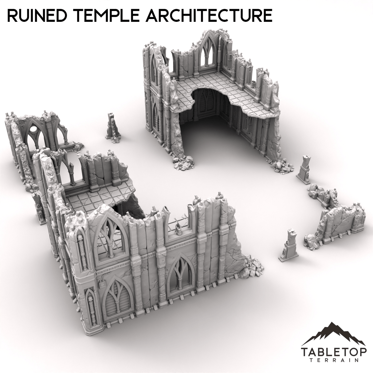 Ruined Temple Architecture