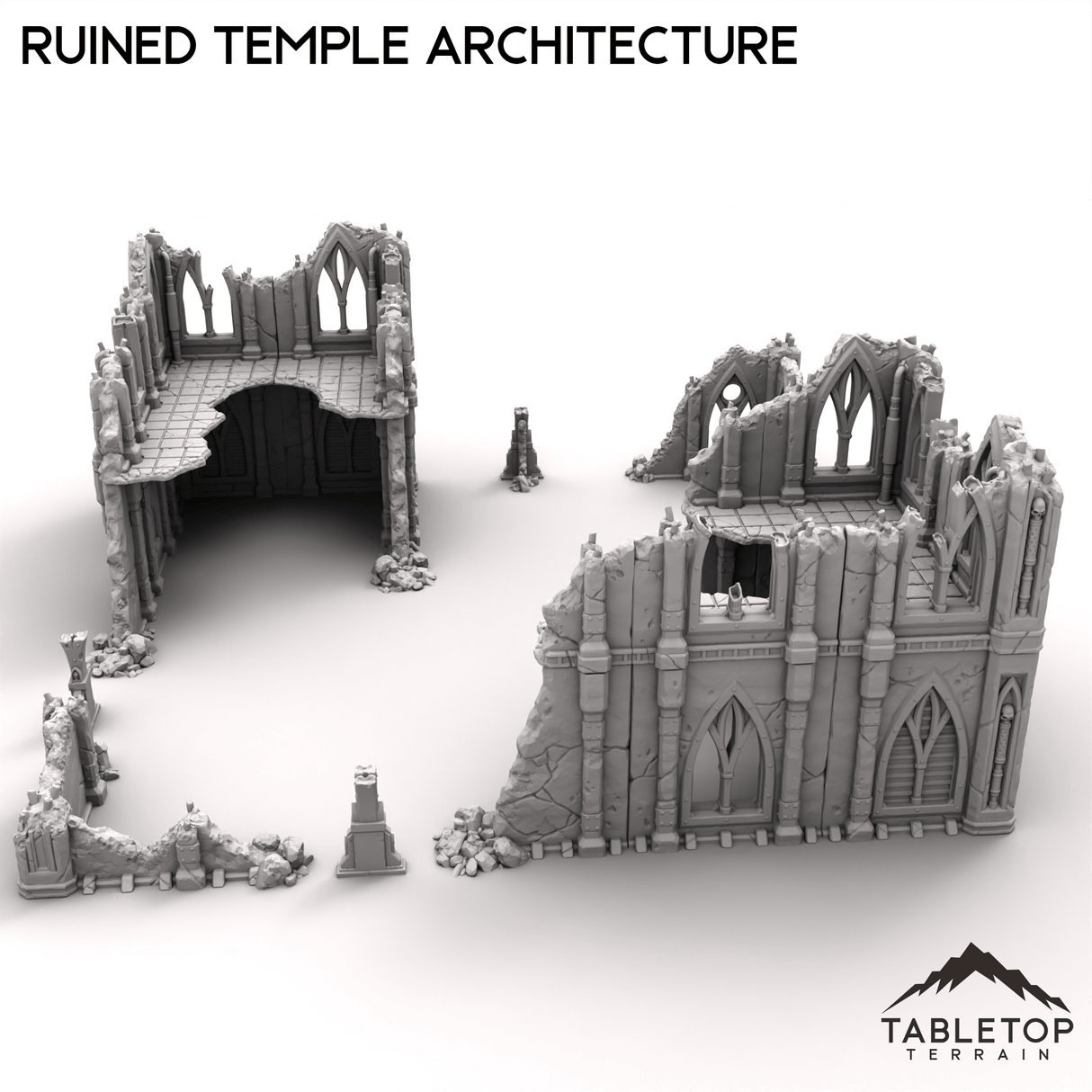 Ruined Temple Architecture