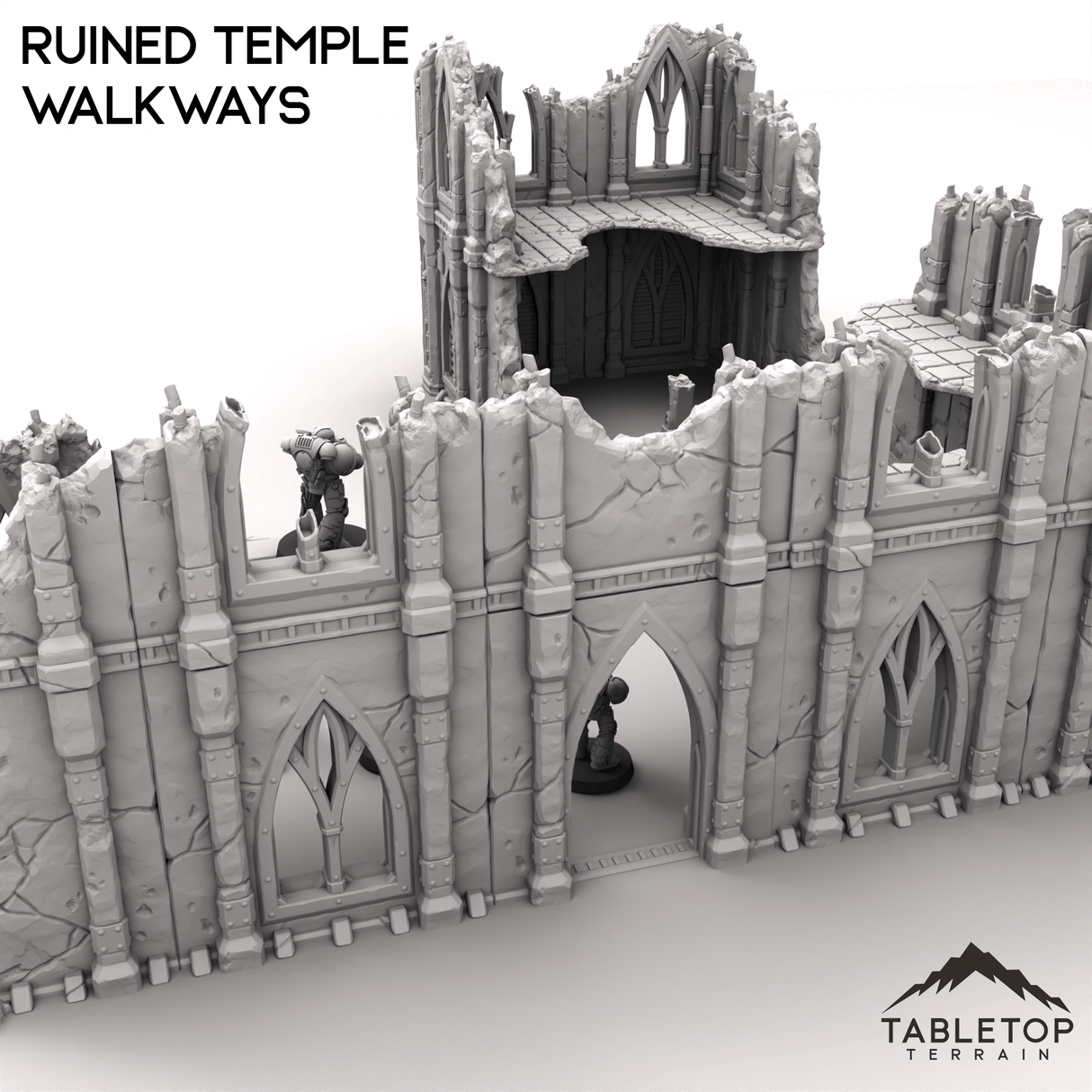 Ruined Temple Walkways