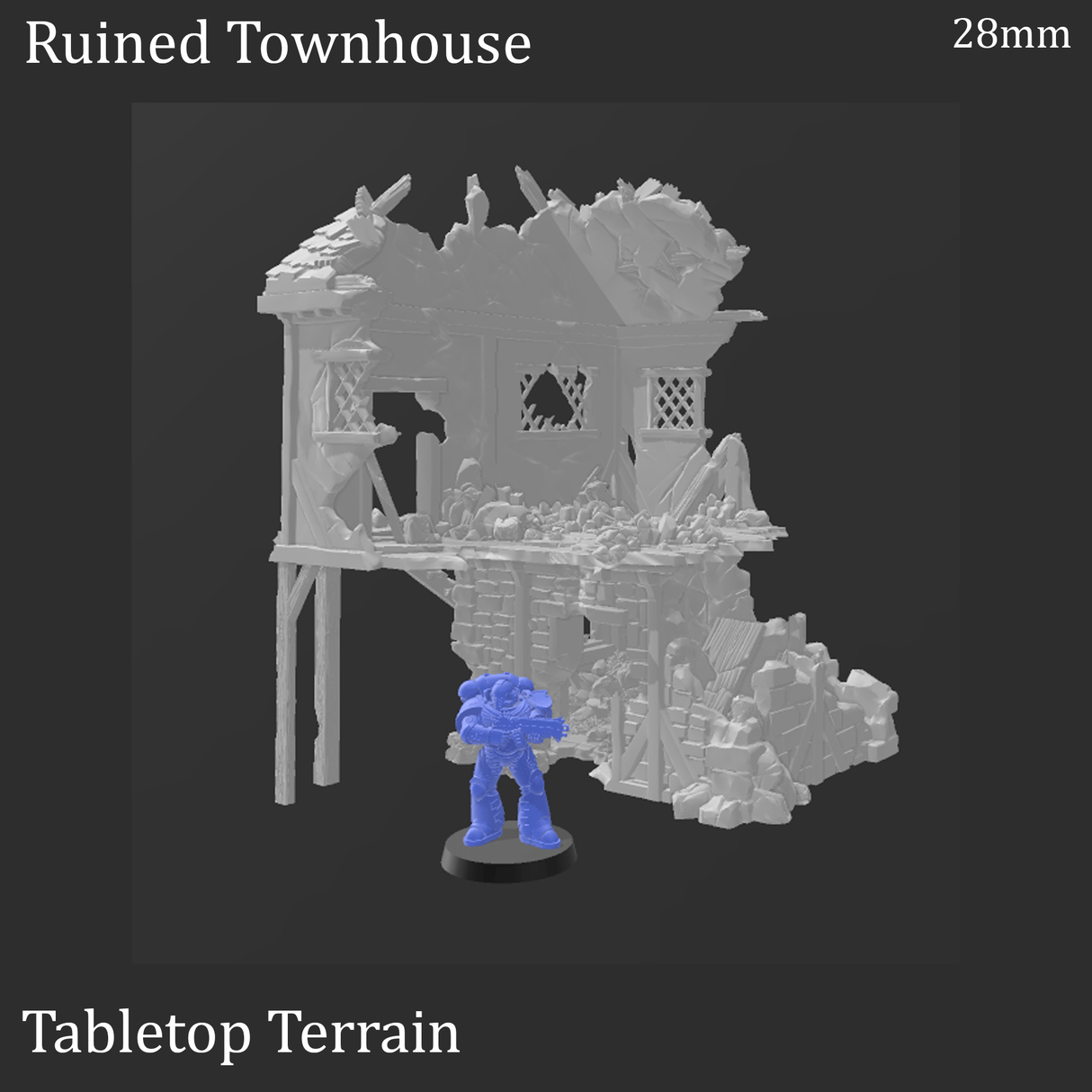 Ruined Townhouse - Fantasy Ruins