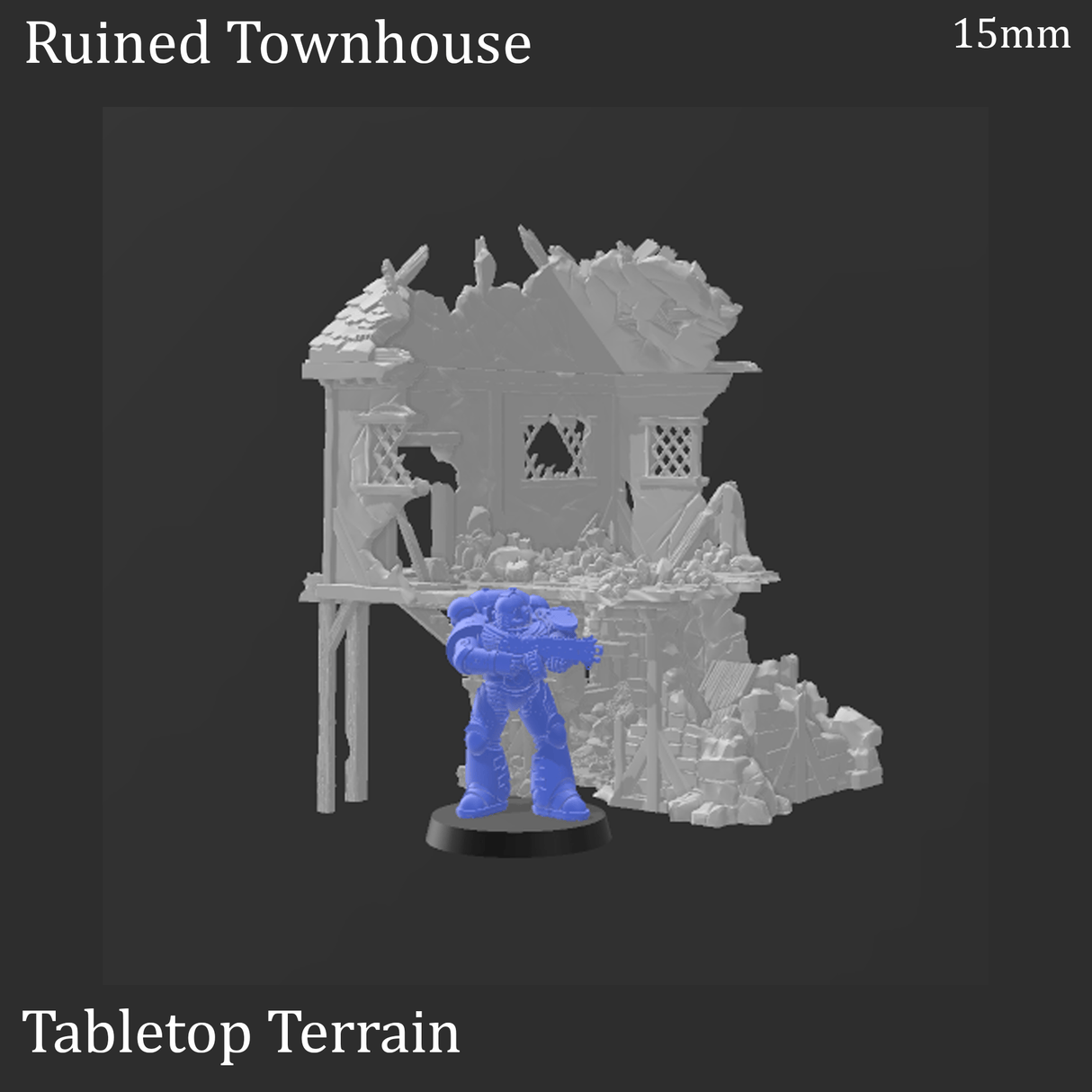 Ruined Townhouse - Fantasy Ruins
