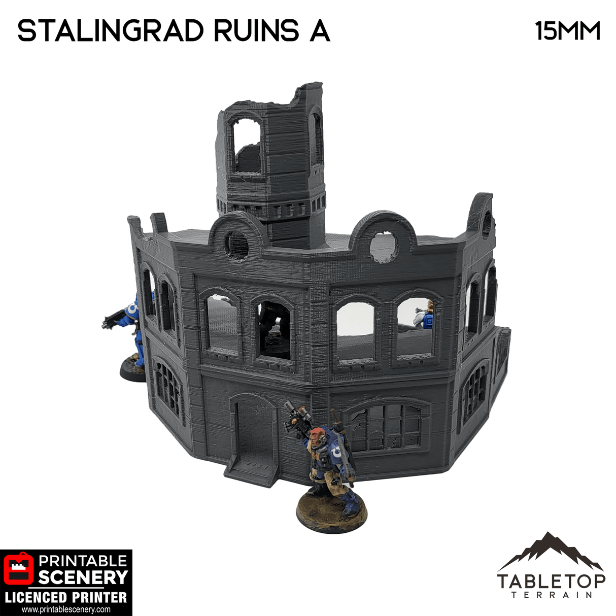 Stalingrad Ruins A - WWII Building