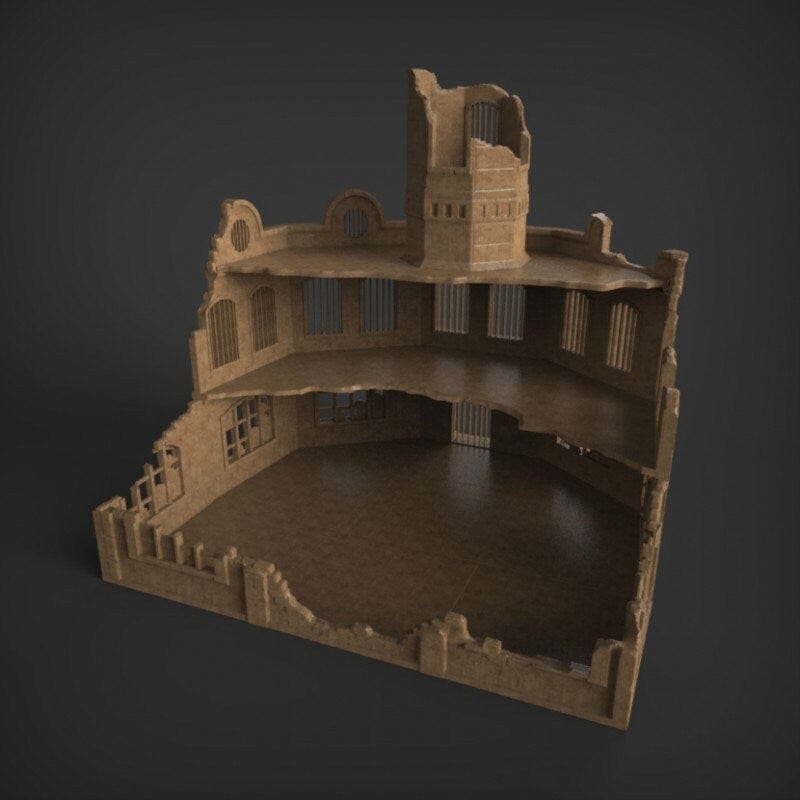 Stalingrad Ruins A - WWII Building