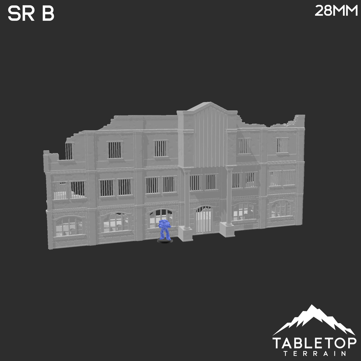 Stalingrad Ruins B - WWII Building