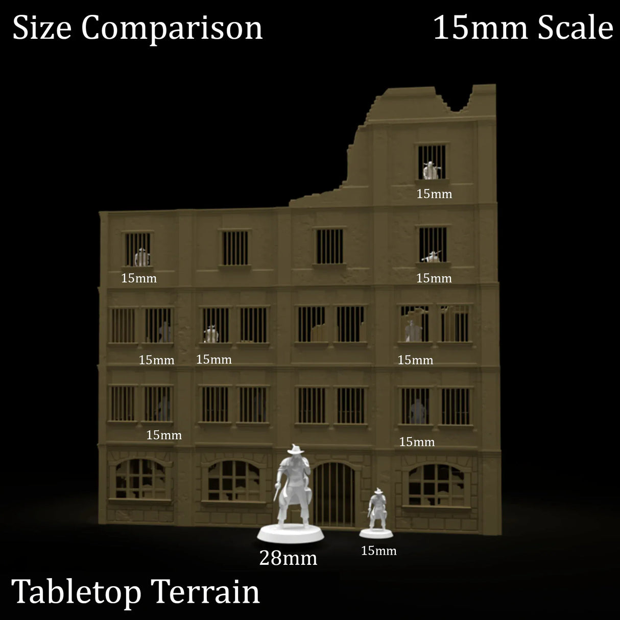 Stalingrad Ruins D - WWII Building