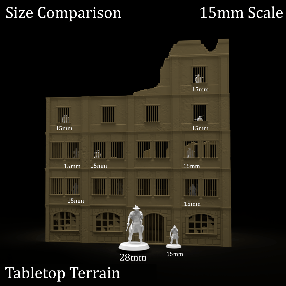 Stalingrad Ruins D - WWII Building