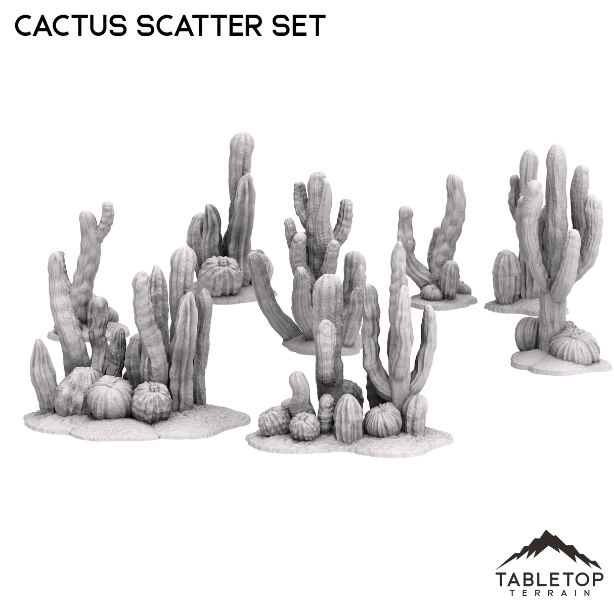 Cactus Scatter Set - Old Wild Western Rush