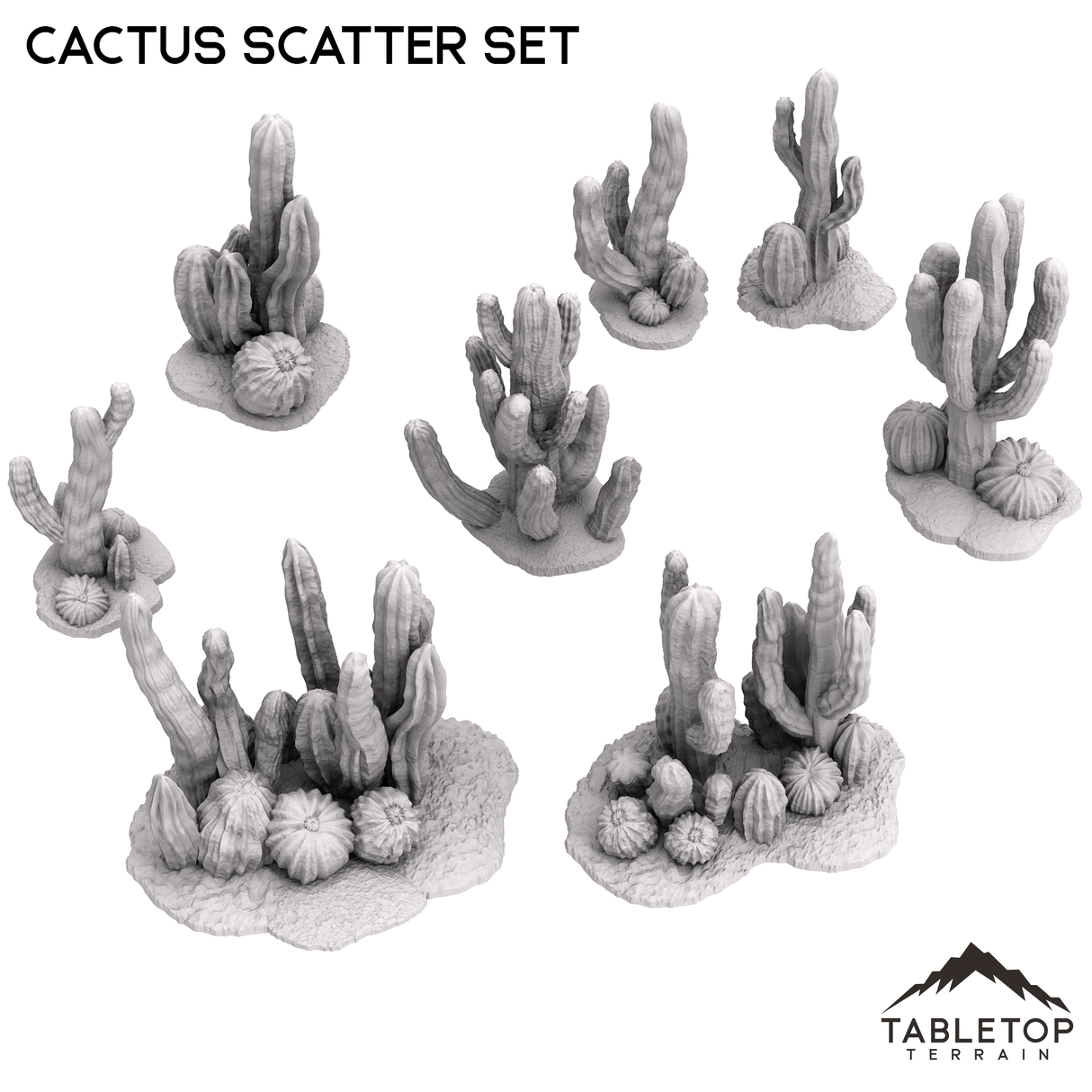 Cactus Scatter Set - Old Wild Western Rush