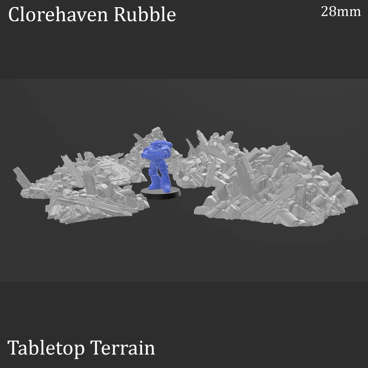 Clorehaven Rubble - Scatter Terrain