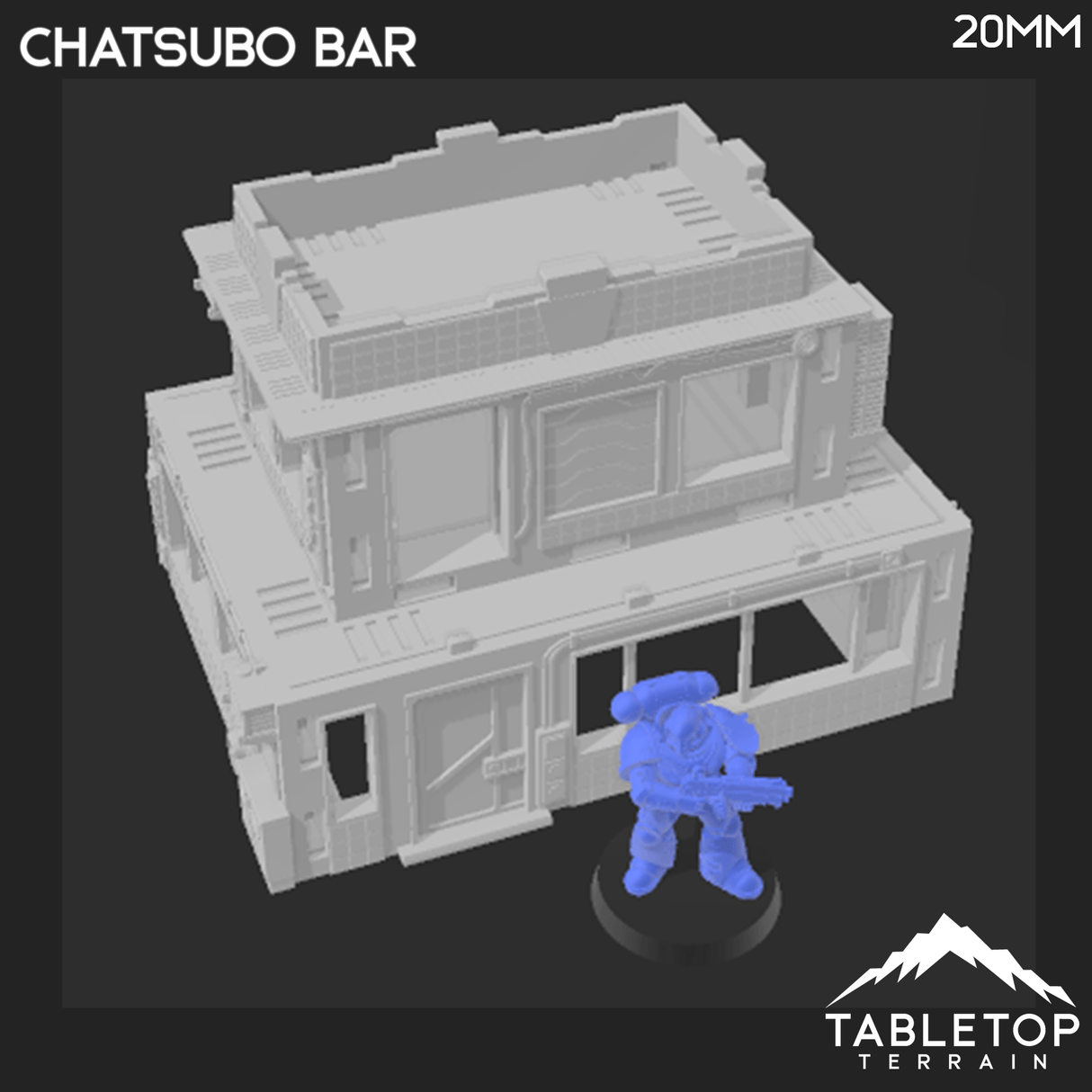 Cyberpunk Chatsubo Bar - Cyberpunk Building