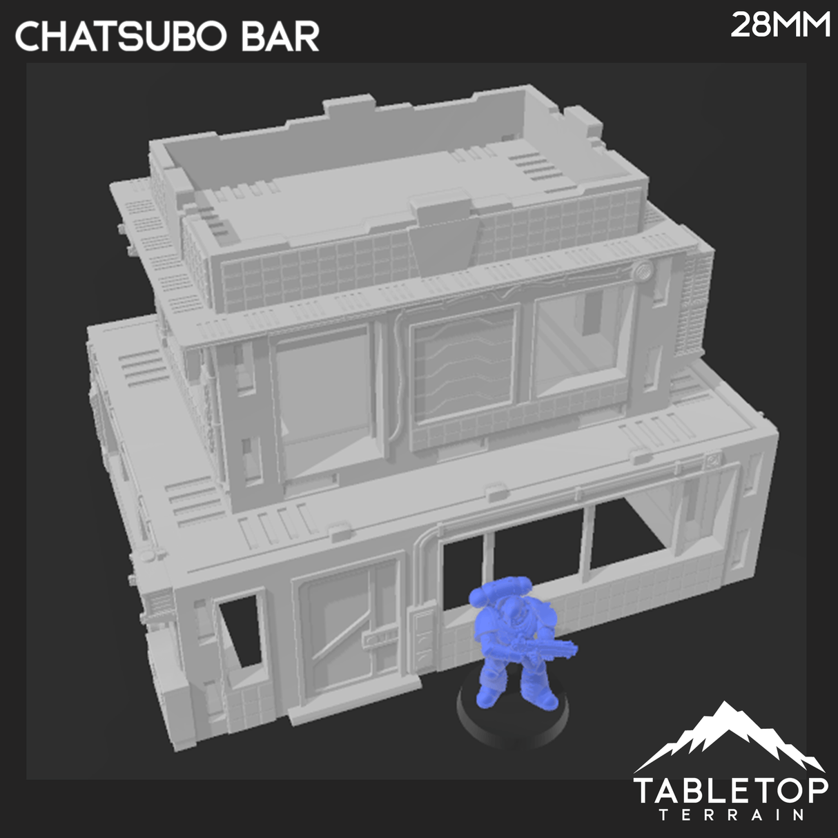Cyberpunk Chatsubo Bar - Cyberpunk Building