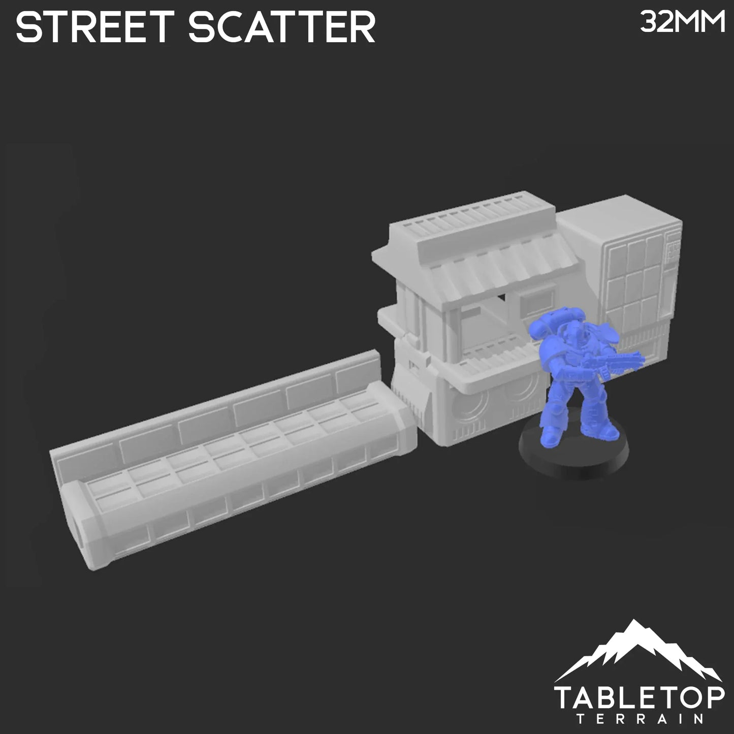 Cyberpunk Street Scatter - Cyberpunk Scatter Terrain