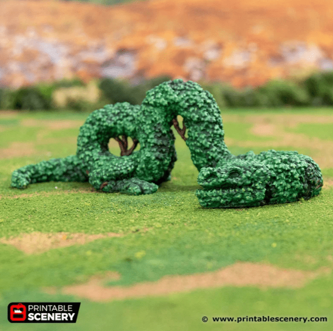 Dragon Hedgerows - Rise of the Halflings - Scatter Terrain